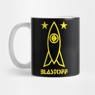 Rocket Blast Off Mug